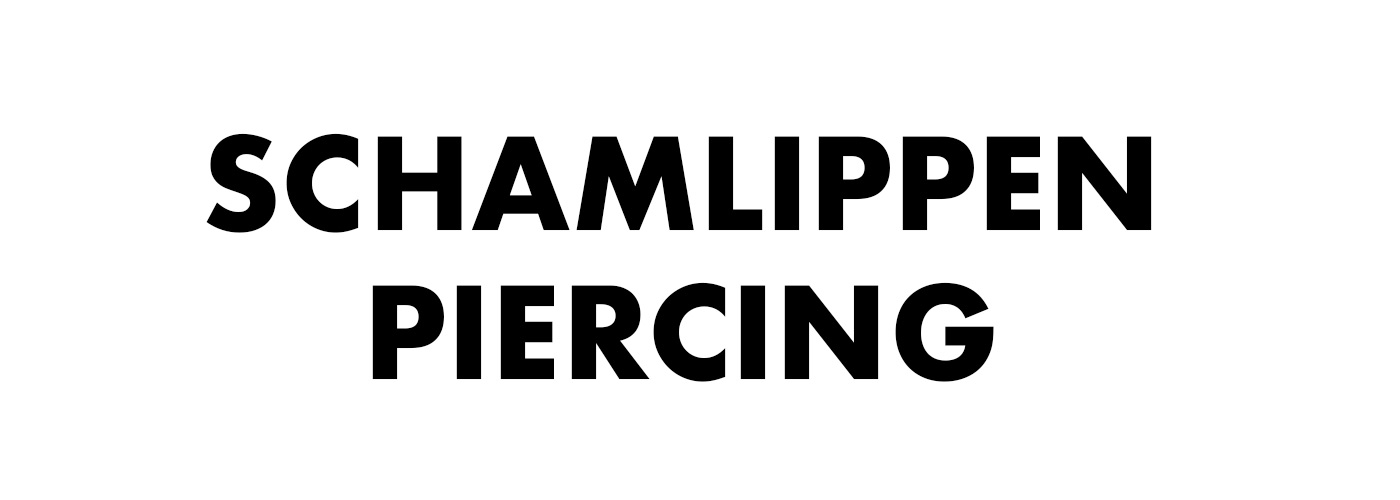 Schamlippen Piercing