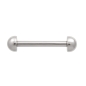 Preview: barbell piercing edelstahl halbkugeln handgerfertigt Preview: barbell piercing edelstahl halbkugeln handgerfertigt