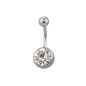 Preview: bauchnabelpiercing strass crystal mit 10 mm und 5 mm Kugel Preview: bauchnabelpiercing strass crystal mit 10 mm und 5 mm Kugel