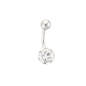 Preview: bauchnabelpiercing mit acht strass crystal Preview: bauchnabelpiercing mit acht strass crystal