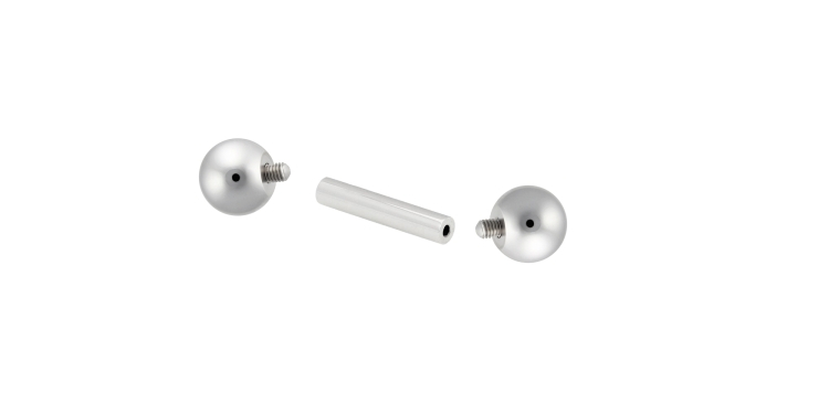 Barbell extra lang mit Innengewinde