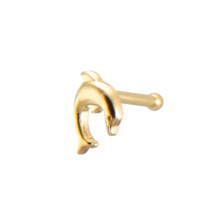 nasenstecker mit delfin