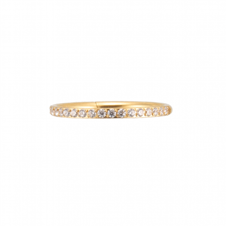 clicker aus edelstahl mit crytal