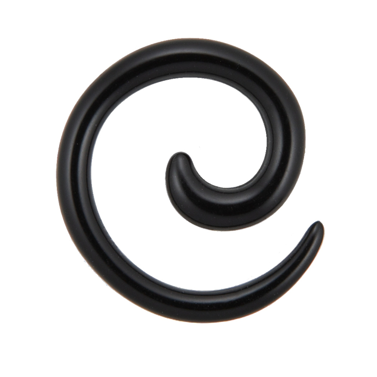 piering spirale aus acryl