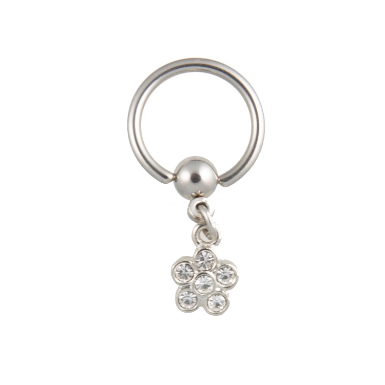 piercingring mit kette