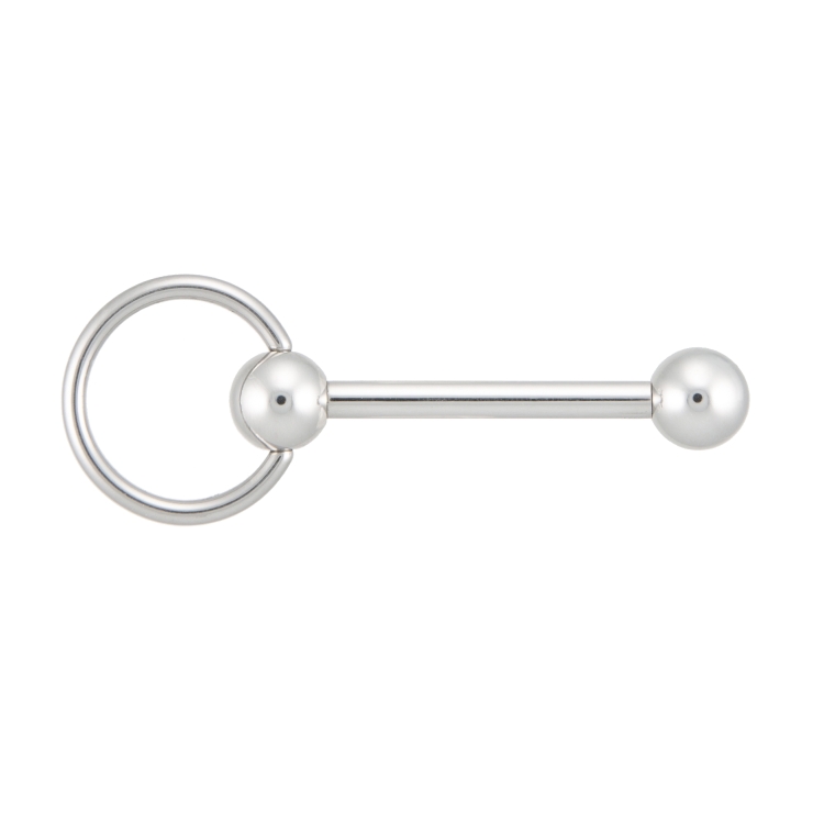 zungenstecker titan mit ring