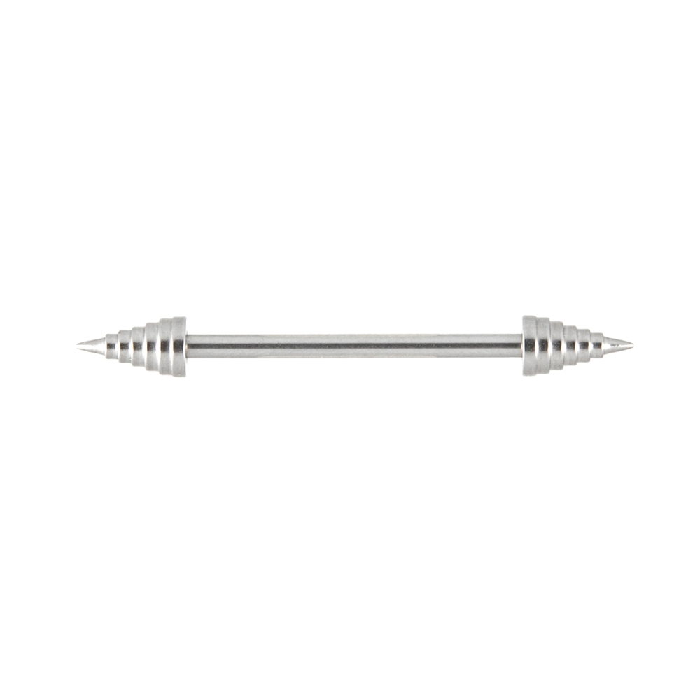 barbell piercing mit spitzen kreisel barbell piercing mit spitzen kreisel