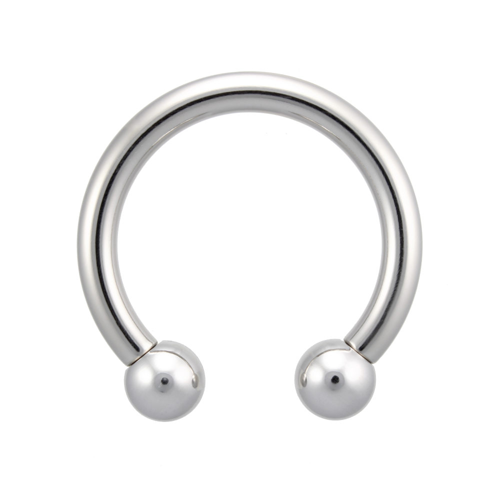piercing circular barbell titan