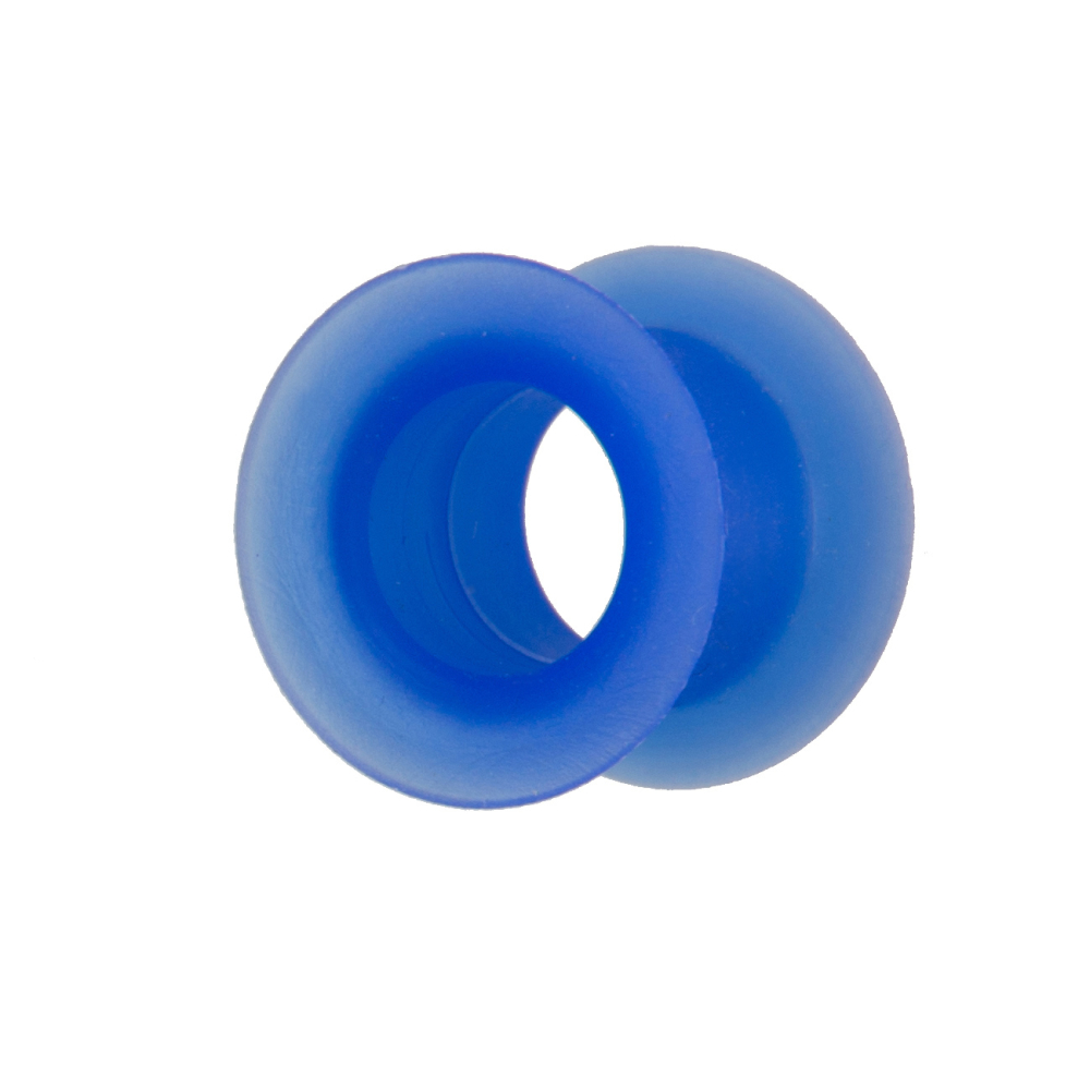 silikon flesh tunnel blau silikon flesh tunnel blau