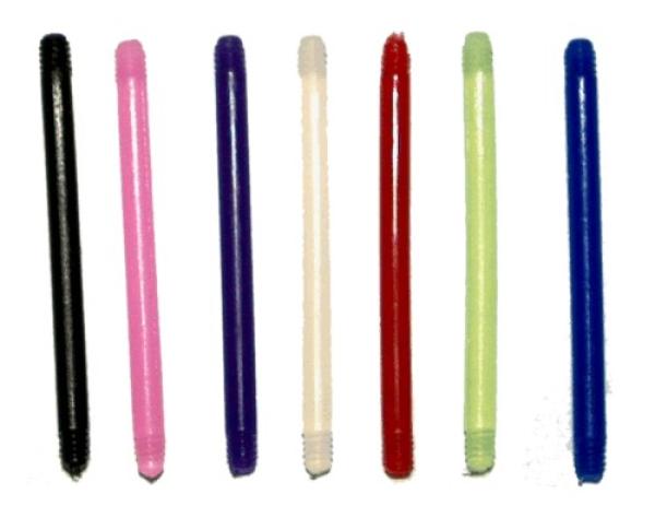 Kunststoff Gewinde Stab 1,6mm Ø