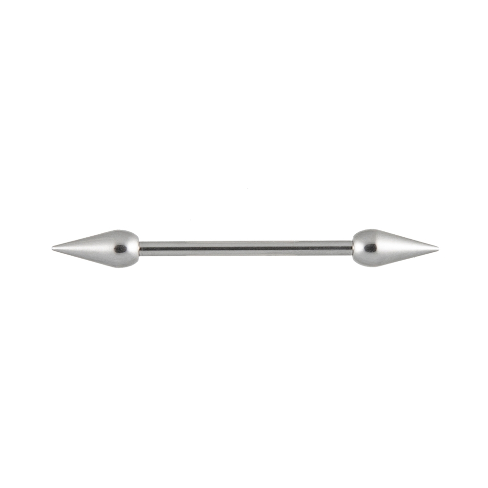 piercing barbell mit spitze kegel rund piercing barbell mit spitze kegel rund