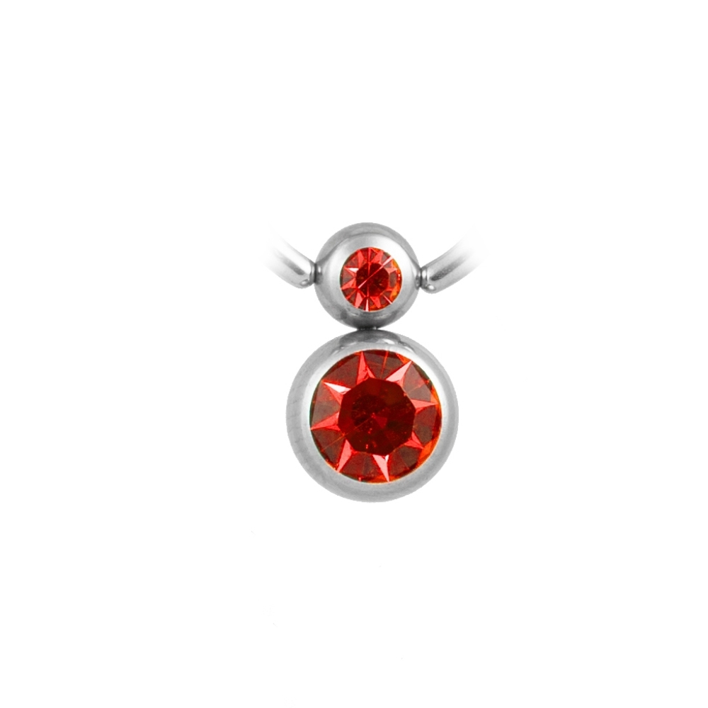 doppelklemmkugel mit zwei strass für piercingringe doppelklemmkugel mit zwei strass für piercingringe