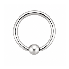 piercing klemmkugelring edelstahl handarbeit