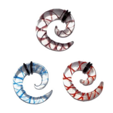 piercing glas spirale