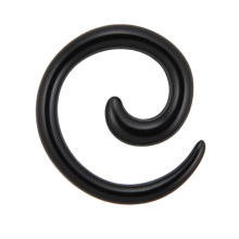 piering spirale aus acryl